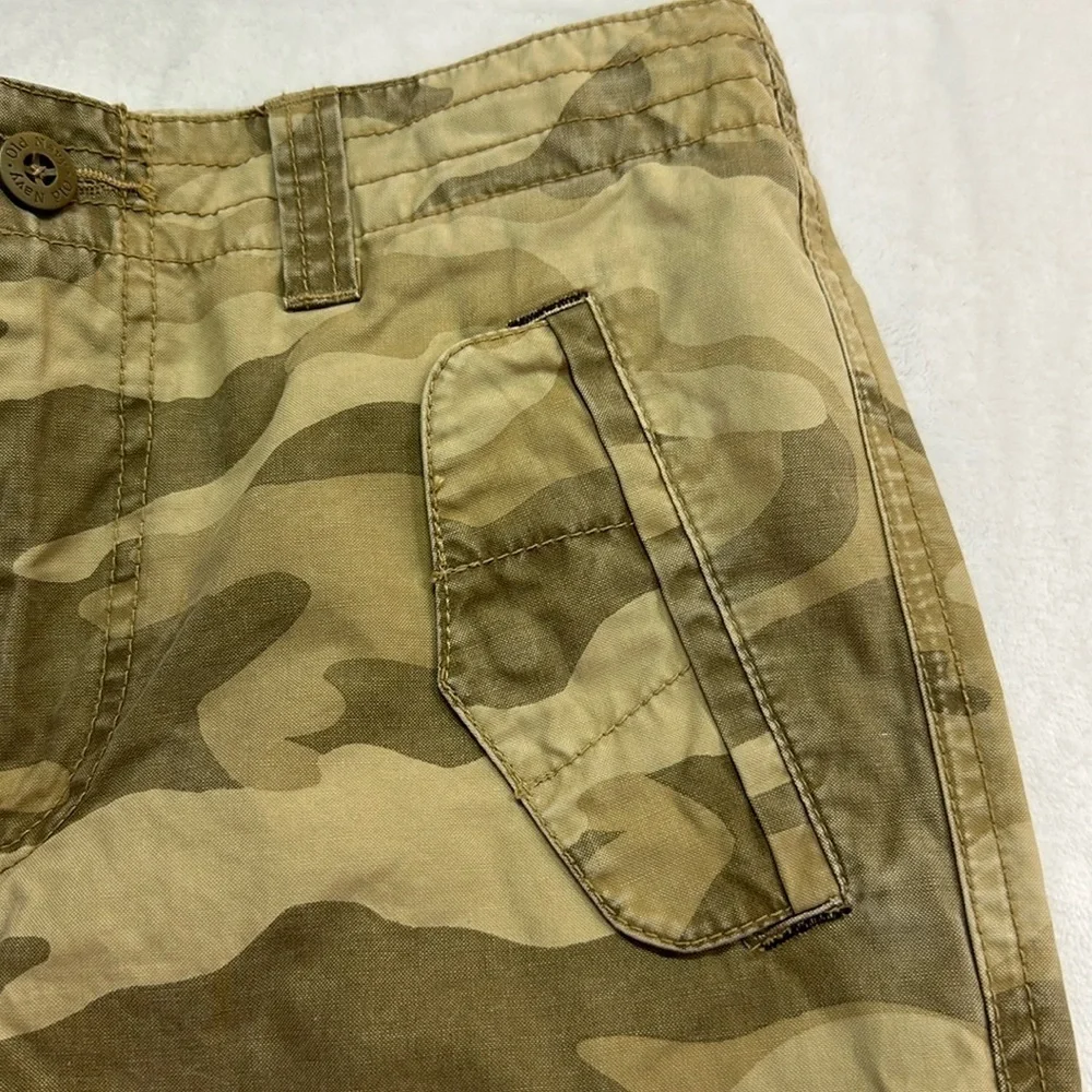 Old Navy Surplus Company Cotton Utility Camouflage Camo Cargo Pants Size 12